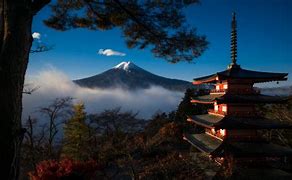 Image result for Pic of Tokyo with Mount Fuji