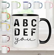 Image result for Abcdef Mug