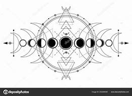 Image result for Sacred Geometry Moon