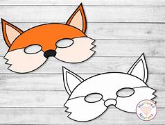 Image result for Printable Party Masks Fox