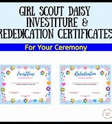 Image result for Girl Scout Investiture Rededication Ceremony