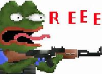 Image result for Pointing Gun Pepe Meme