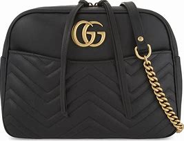 Image result for Gucci GG Marmont Leather Shoulder Bag