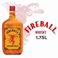 Image result for Fireball Whiskey Bottle