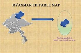 Image result for Myanmar Map for PowerPoint