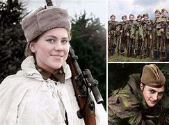 Image result for Russian Woman Soldier