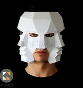 Image result for Cute Paper Mask