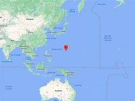 Image result for Mariana Trench Map