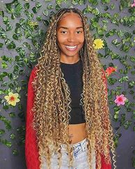 Image result for Long Goddess Braids