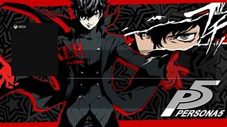 Image result for Persona 5 Theme Xbox Controller