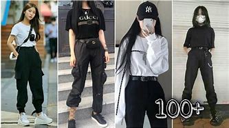 Image result for Tomboy Outfits for Girls Korean