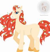 Image result for Horse with Flowers in Mane