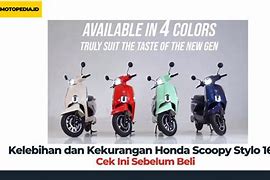 Image result for Honda Scoopy Stylo 160