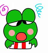 Image result for Keroppi Face PNG