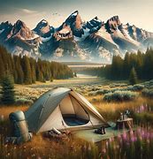 Image result for Camping Art