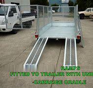 Image result for Car Trailer Ramps Steel