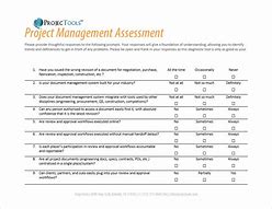 Image result for Project Manager Assessment Template