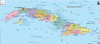 Image result for Cuba Geographic Map