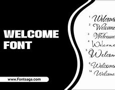 Image result for Welcome Handwriting Font