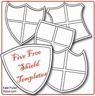 Image result for Shield Template Print