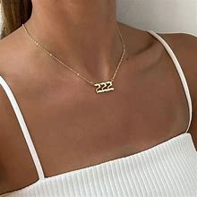 Image result for Necklace with 22 Number