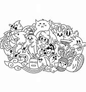 Image result for Cute Monster Line Drawing