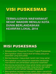 Image result for Visi-Misi Puskesmas