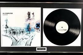 Image result for Radiohead OK Computer Vinyl Cover