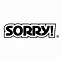 Image result for Sorry Name Logo