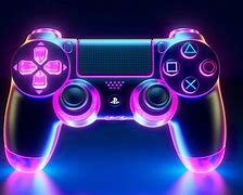 Image result for PlayStation Neon Light Wallpaper