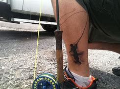 Image result for Fly Fishing Hook Tattoo