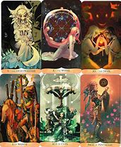 Image result for Manga Tarot Cards