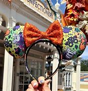 Image result for Disney Halloween Mickey Ears