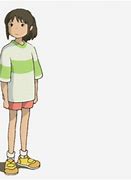 Image result for Spirited Away Chihiro Sitting