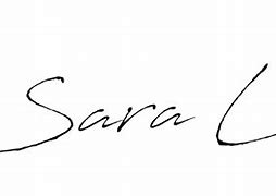 Image result for Sara Name Signature