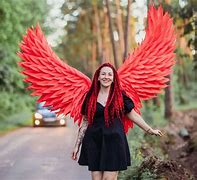 Image result for Eagel with Blue and Red Wings