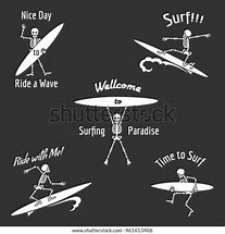 Image result for Skeleton Surfboard Decal