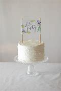 Image result for Letter Cake Toppers