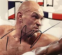 Image result for Tyson Fury Autograph