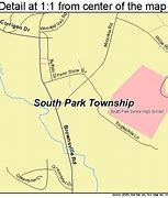 Image result for Map of South Park PA