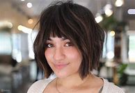 Image result for Bob Hairstyles with Layers and Bangs