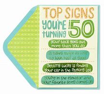 Image result for Cute Sayings for Turning 50