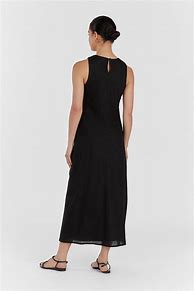 Image result for Palmer Ink Linen Midi Dress Dissh