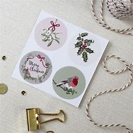 Image result for Christmas Envelope Stickers