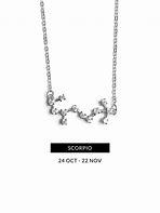 Image result for Scorpio Constellation Necklace