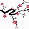 Image result for Cherry Blossom Branch Clip Art