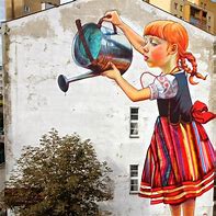 Image result for Street Art Girl