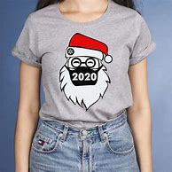 Image result for T-Shirt Santa Face