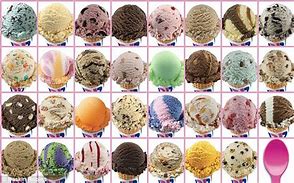 Image result for All Kinds of Ice Cream