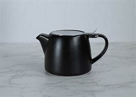 Image result for Black Ceramic Georgian Teapot